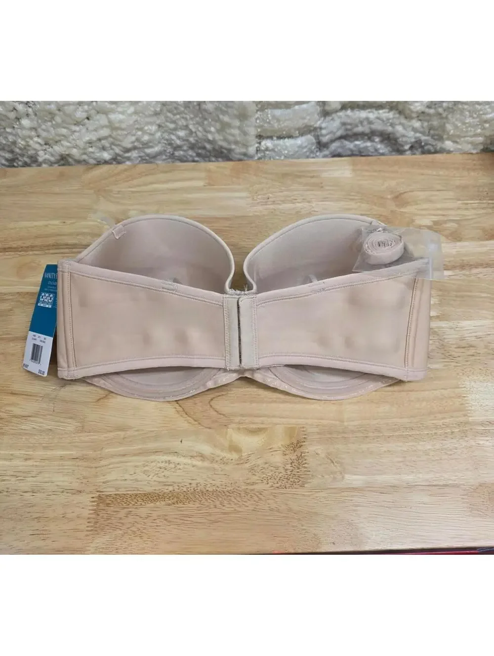 Vanity Fair Women’s Beauty Back Strapless Smoothing Bra Rose Beige 38D